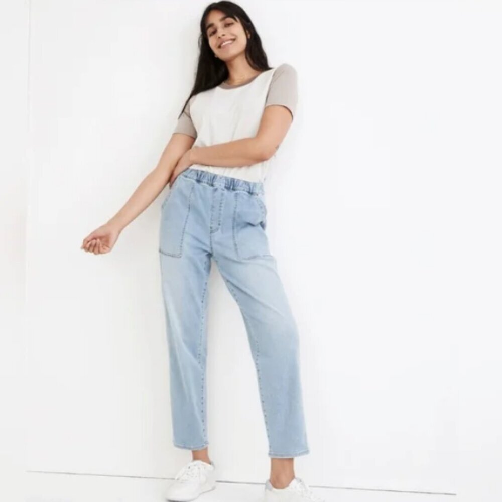 Madewell Light Blue Ankle & Cropped Jeans